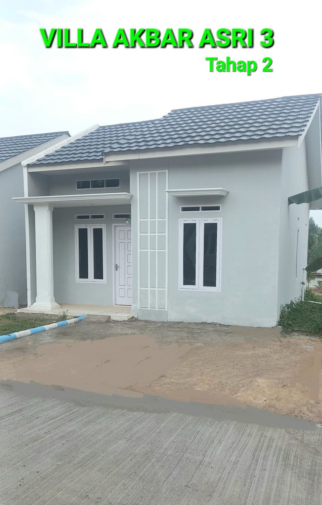 foto tampak rumah tipe Rumah Subsidi perumahan VILLA AKBAR ASRI 3 Tahap 2