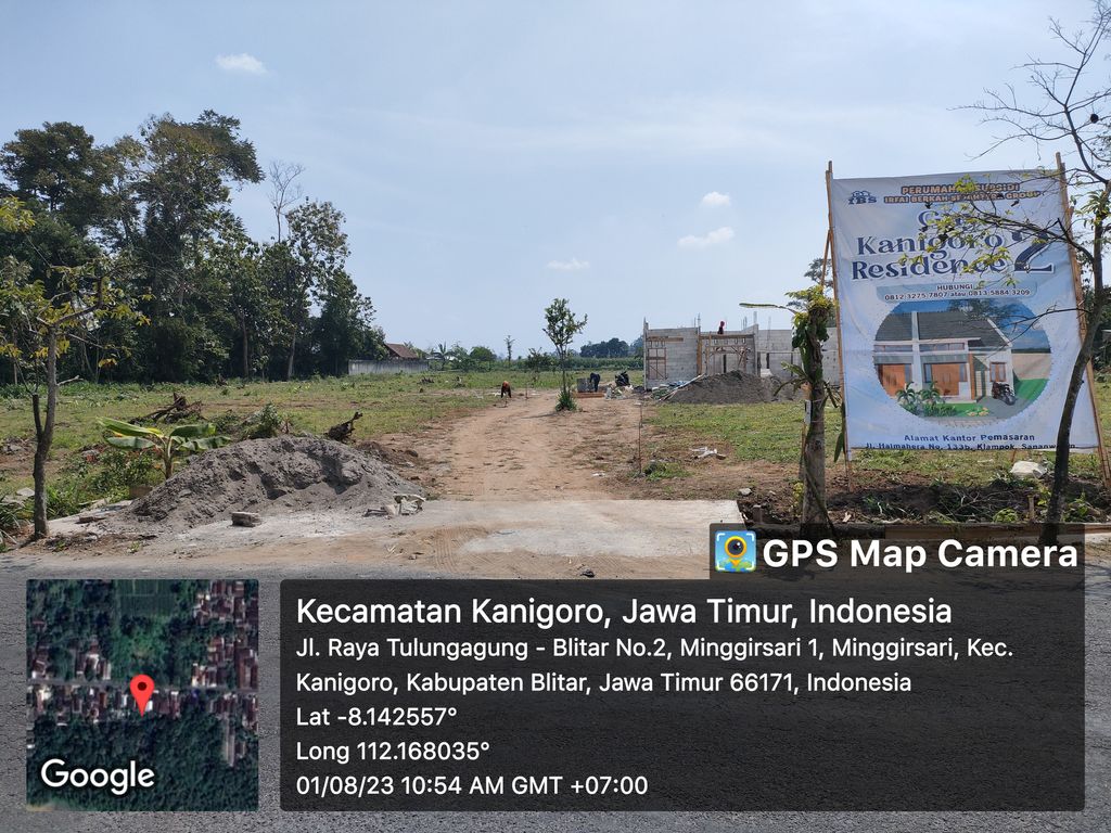 foto gerbang perumahan GRIYA KANIGORO RESIDENCE II