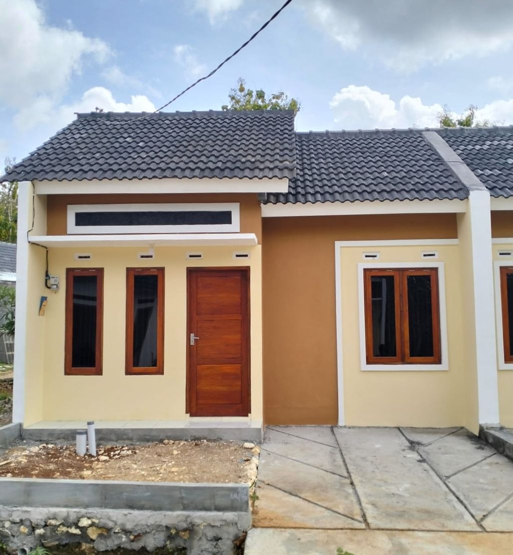 foto tampak rumah tipe 36/60 perumahan NDALEM AMALIA