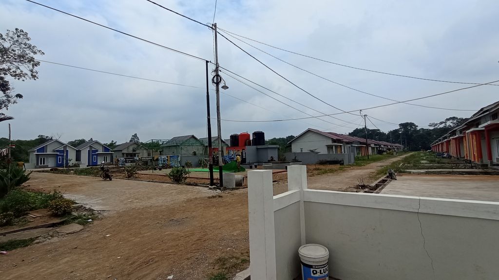 foto posisi tengah perumahan BARUNIA RESIDENCE 3 BLOK CDE