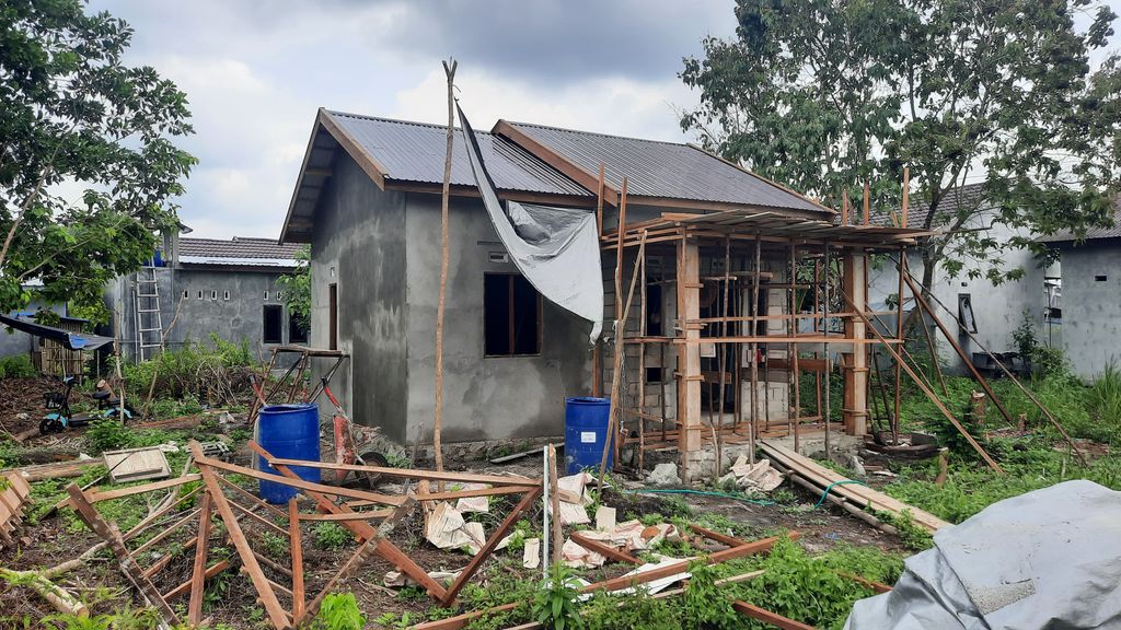 foto contoh rumah perumahan ANUGERAH BALINGA I