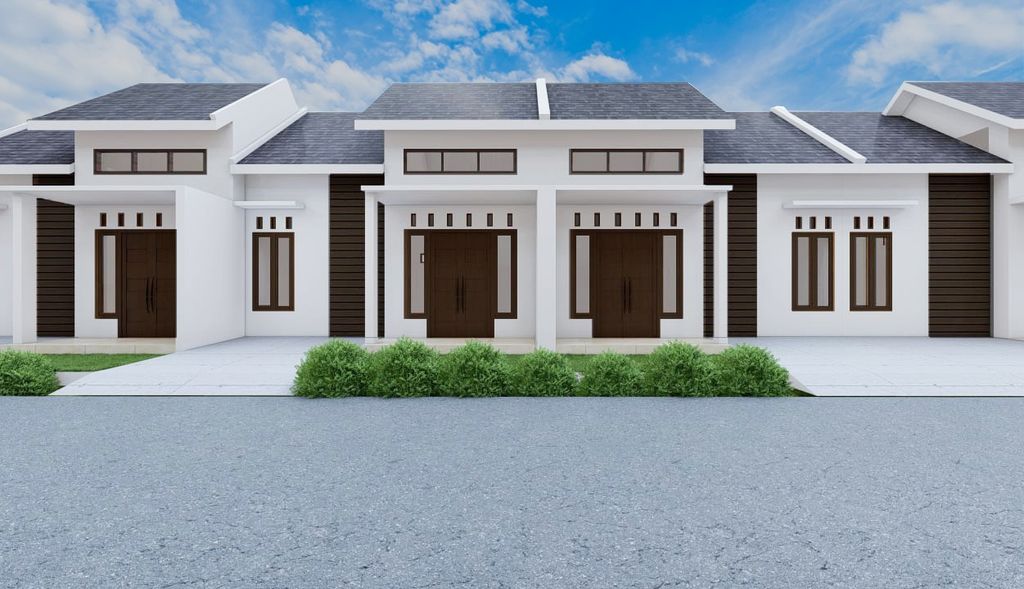 foto tampak rumah tipe 36 perumahan GRIYA KANIGORO RESIDENCE II