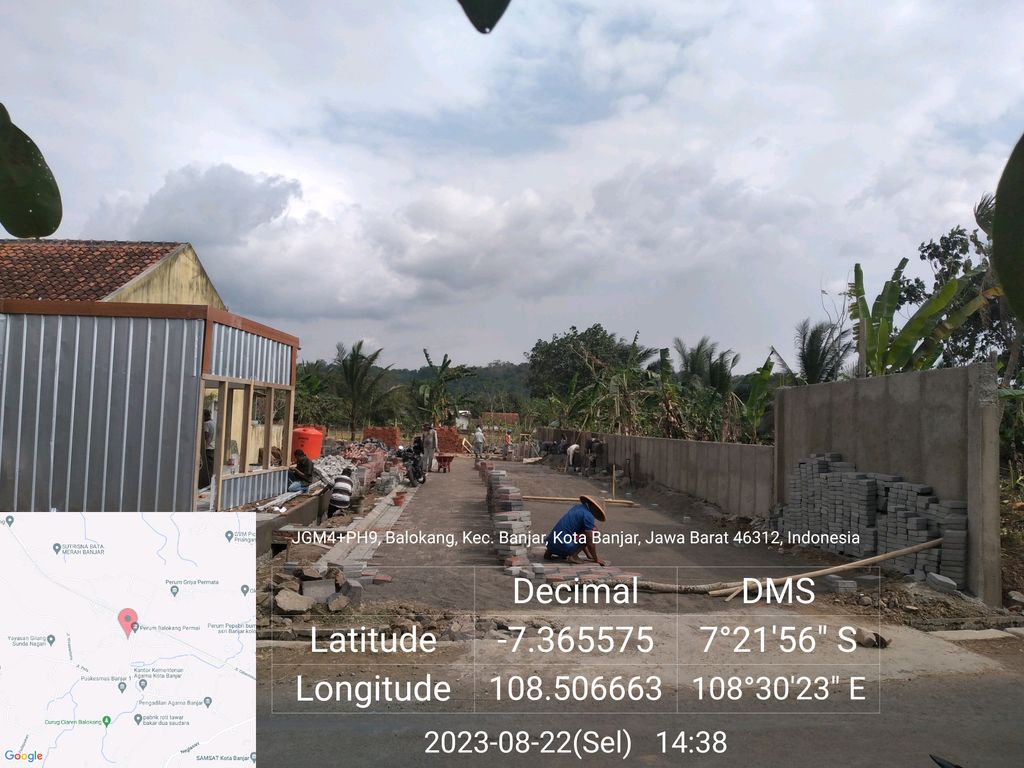 foto gerbang perumahan Grand Balokang 2