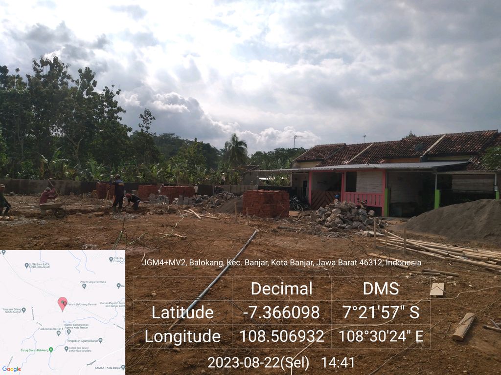 foto posisi tengah perumahan Grand Balokang 2