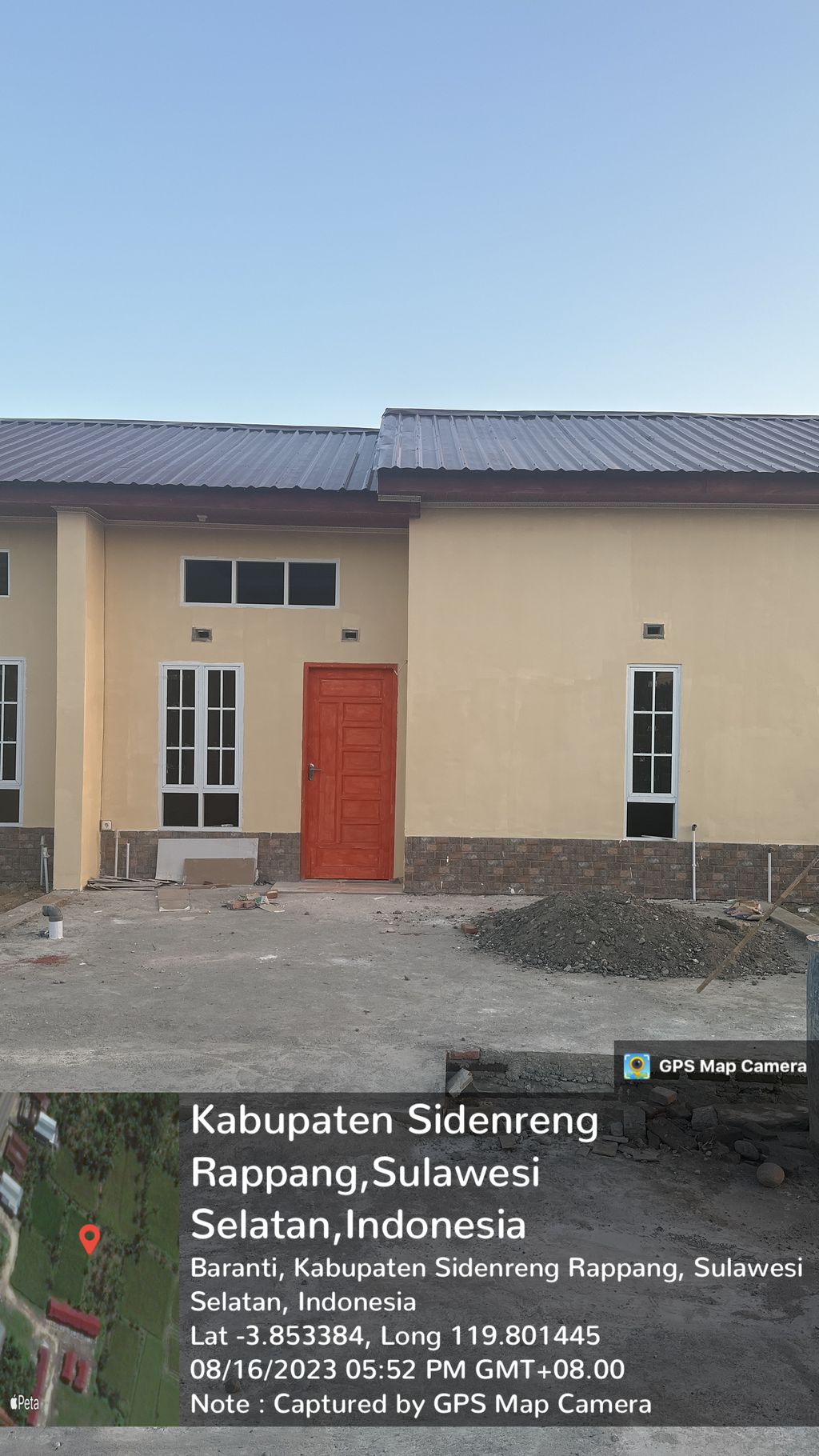 foto tampak rumah tipe 36 perumahan BUMI SALMAN RESIDENCE 2