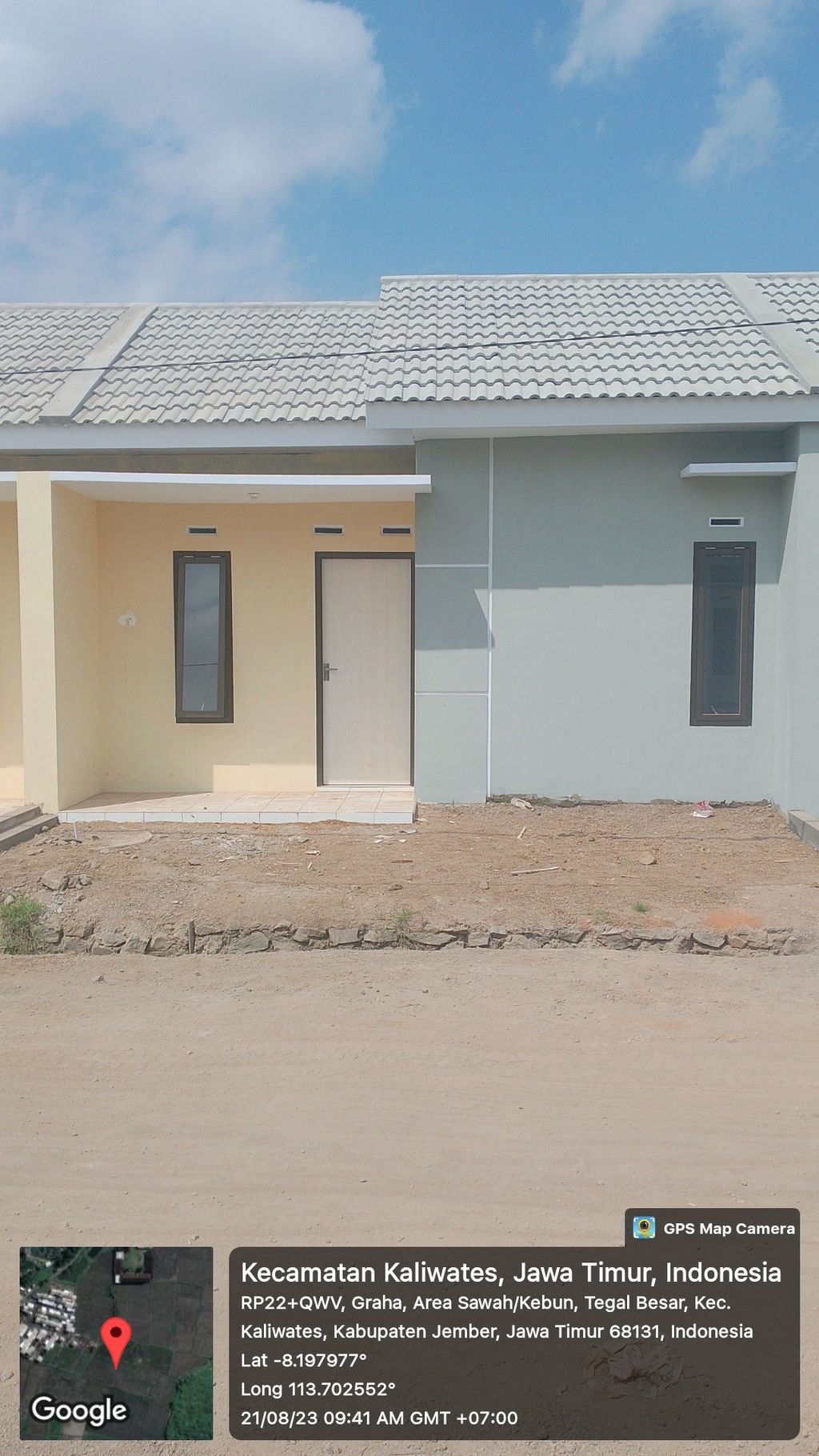 foto tampak rumah tipe 30 perumahan PERUMAHAN GRAHA TEGAL BESAR 4