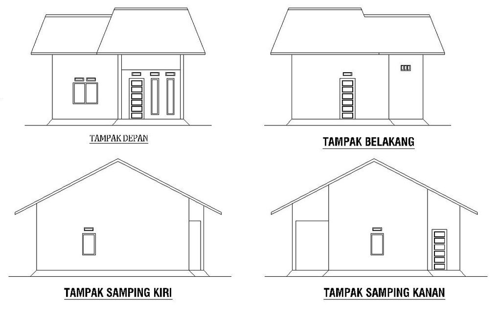 foto tampak rumah tipe 36 Subsidi perumahan ANUGERAH BALINGA I