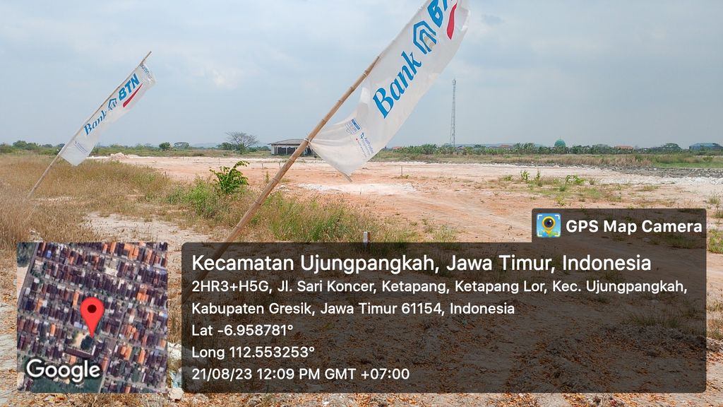 foto posisi tengah perumahan KETAPANG INDAH GRESIK (KIG)
