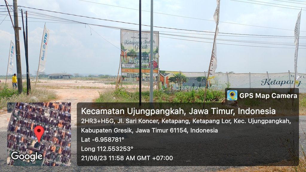 foto gerbang perumahan KETAPANG INDAH GRESIK (KIG)
