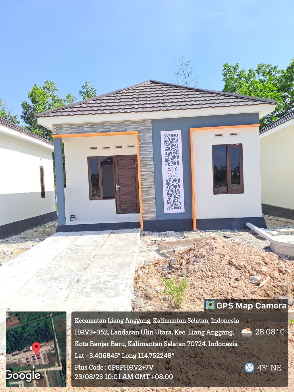 foto contoh rumah perumahan Perumahan Kasturi Sinergia