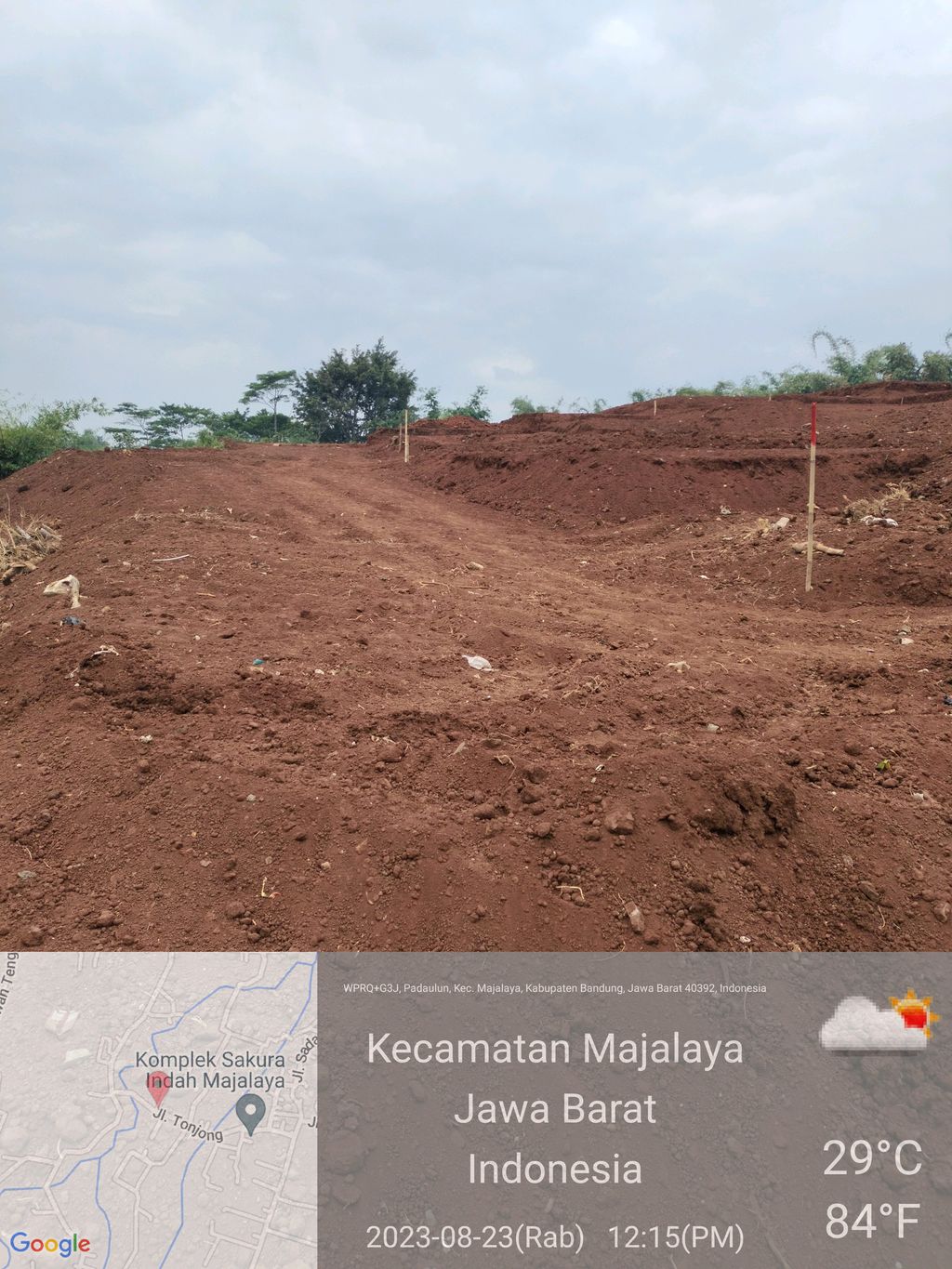 foto gerbang perumahan Grand Majalaya city