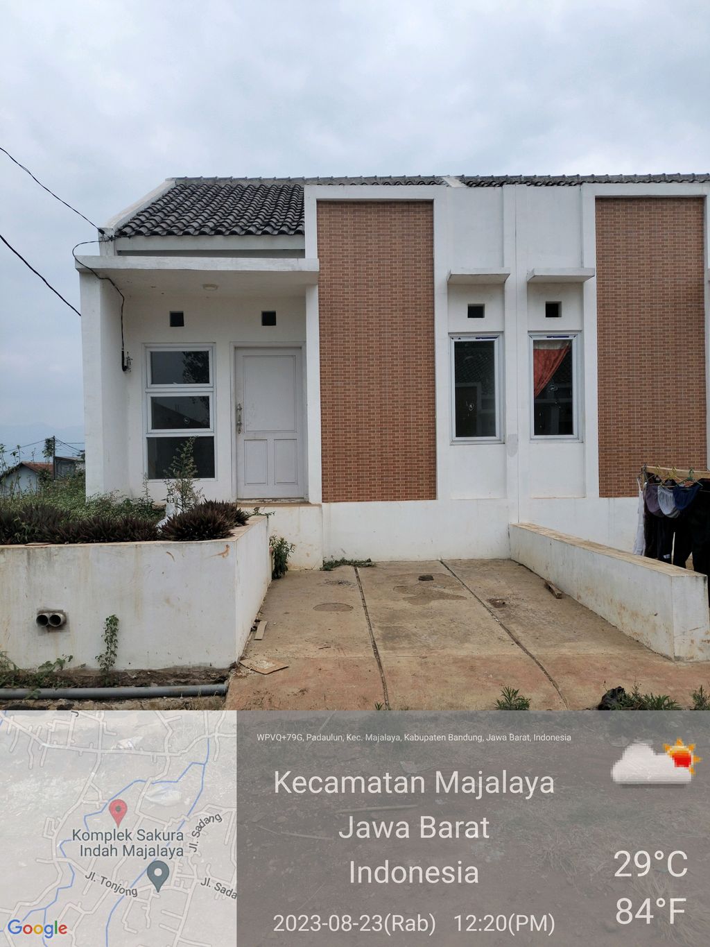 foto contoh rumah perumahan Grand Majalaya city