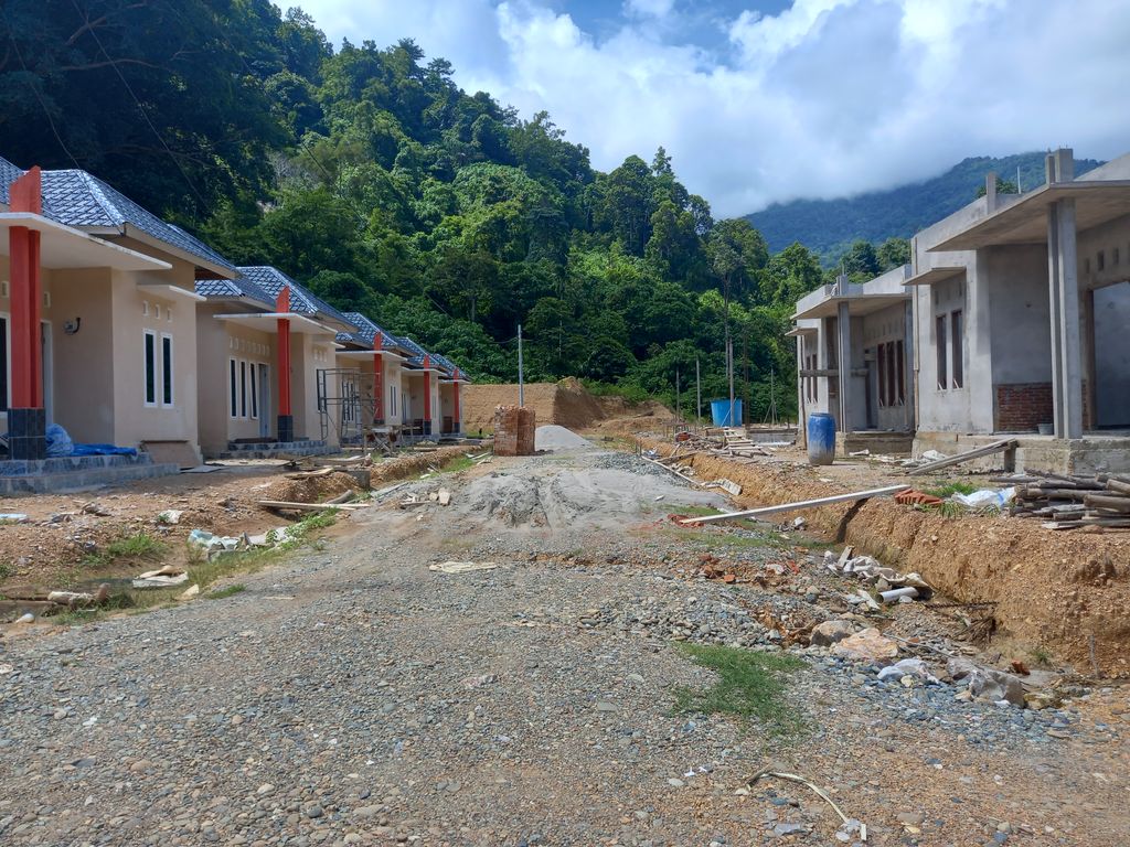 foto posisi tengah perumahan Graha Indah Subaliak