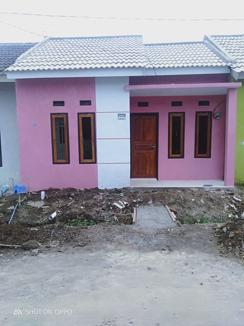 foto tampak rumah tipe 36/64M/137.000.000 perumahan Pengantigan Residence
