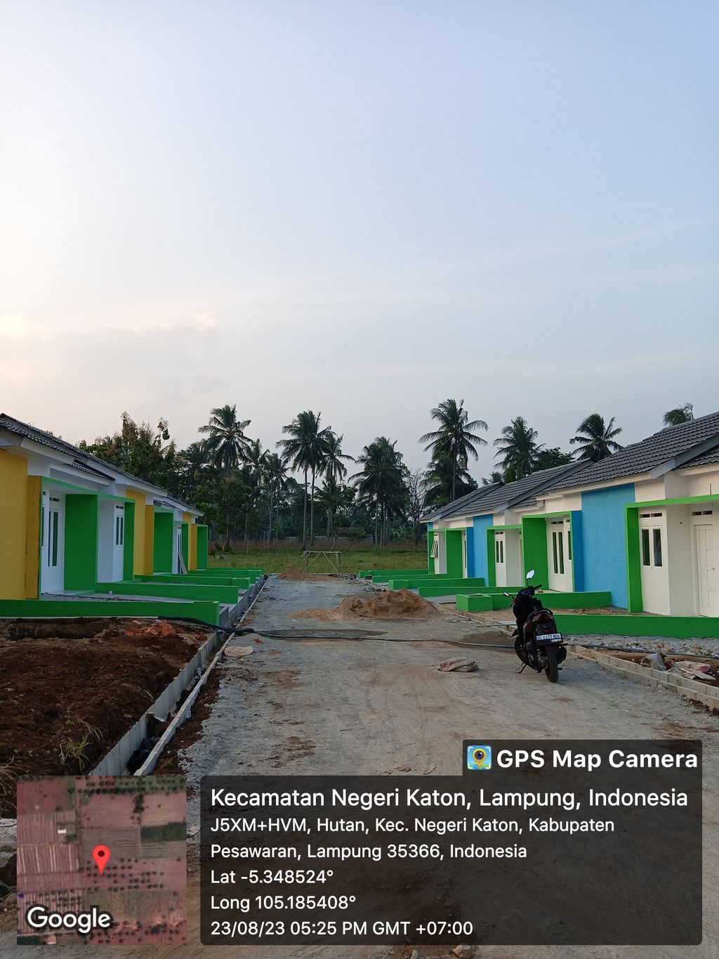 foto posisi tengah perumahan GRIYA ABADI NEGERI SAKTI 3 NEW
