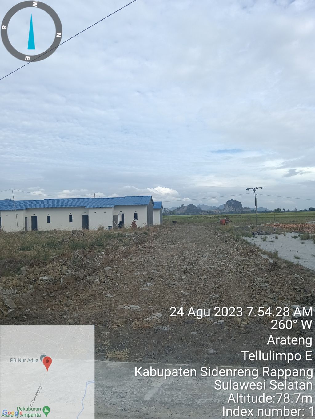 foto gerbang perumahan Griya Adytiya Residence