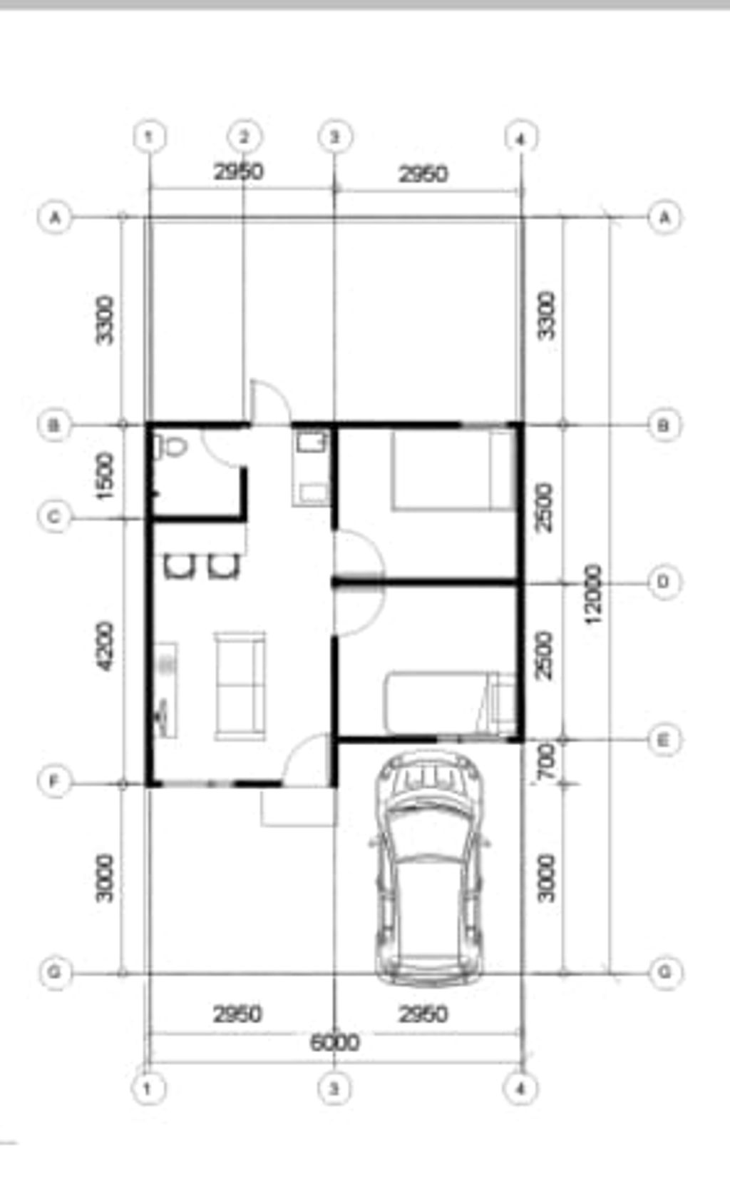 foto denah rumah tipe 33/72 perumahan PARAMA by Sava