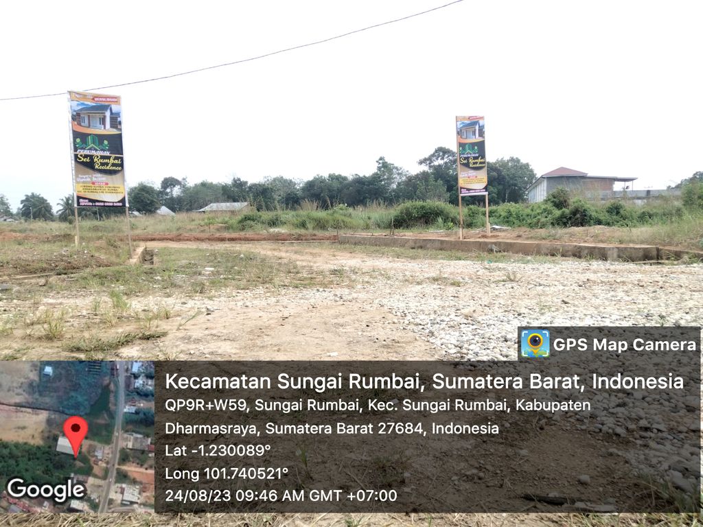 foto gerbang perumahan Sei. RUMBAI RECIDENCE