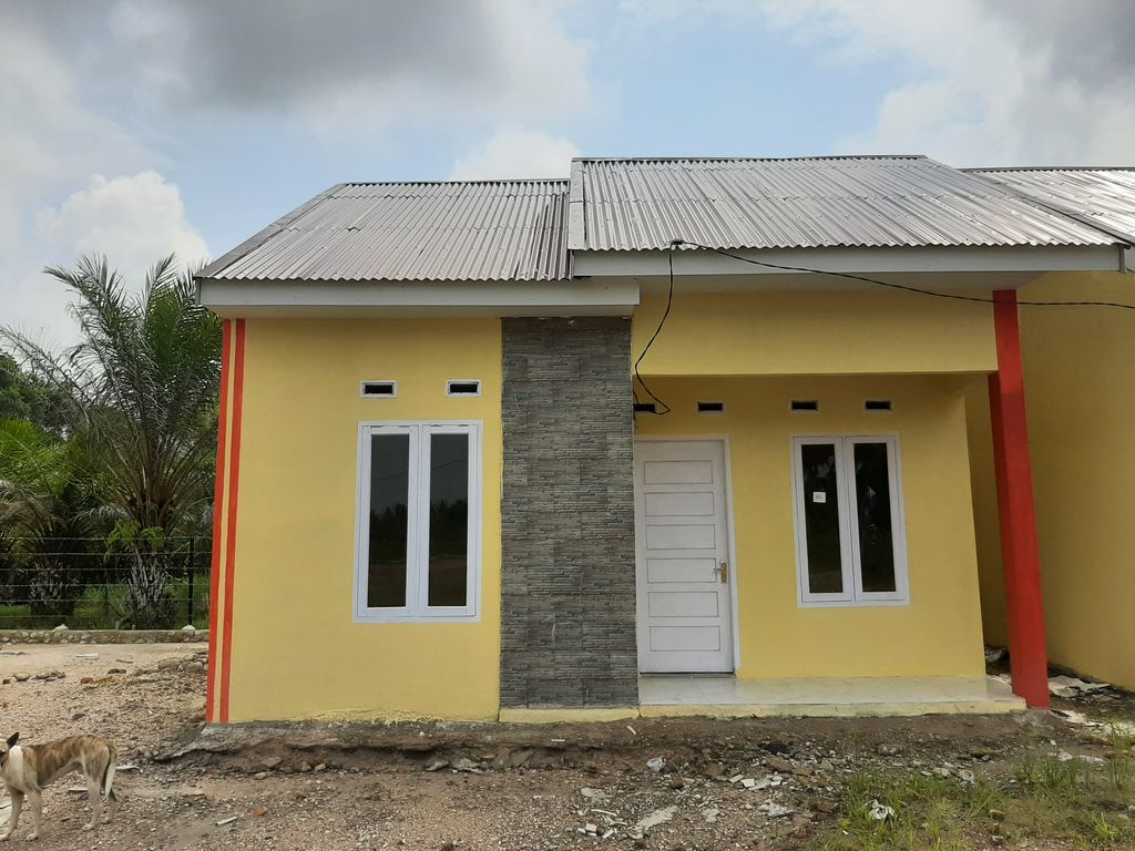 foto contoh rumah perumahan Newton Residence