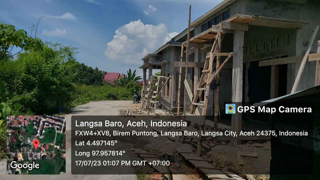 foto posisi tengah perumahan ADAM FAIZ RESIDENCE 5
