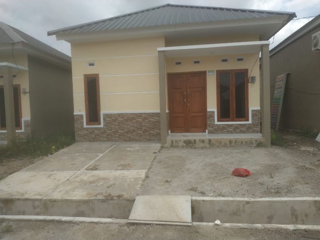 foto tampak rumah tipe 36 (harga baru) perumahan Delano Residence 2 Tahap 2
