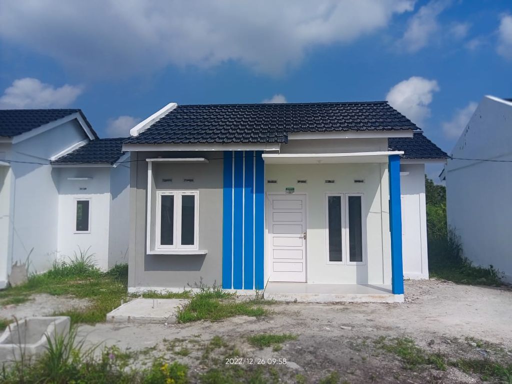 foto tampak rumah tipe SUBSIDI perumahan GRIYA PURNAMA ASRI