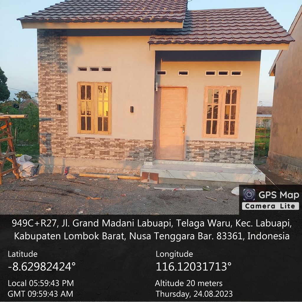 foto contoh rumah perumahan Grand Madani Labuapi Tahap 3