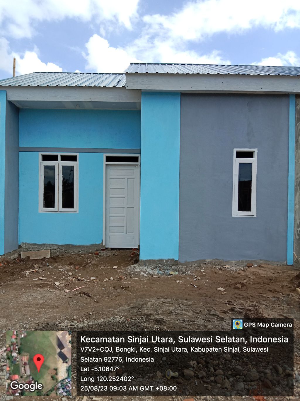 foto contoh rumah perumahan BUMI BENTENG MAS