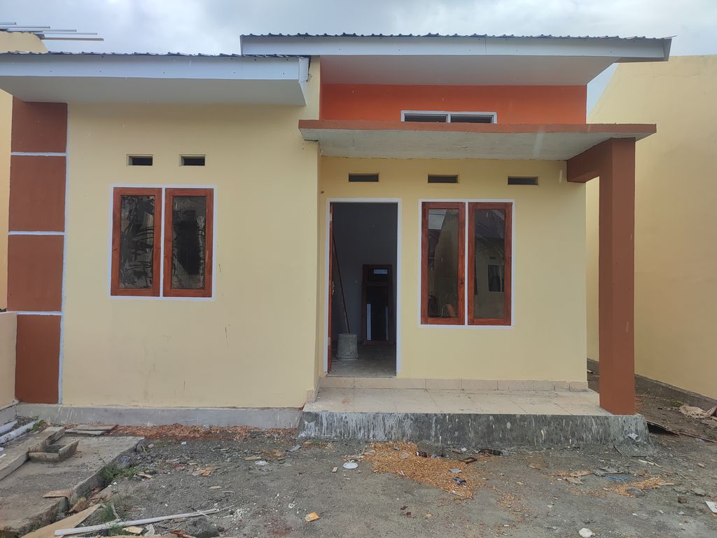 foto tampak rumah tipe SUBSIDI perumahan NABILA RESIDENCE 2 TAHAP 2