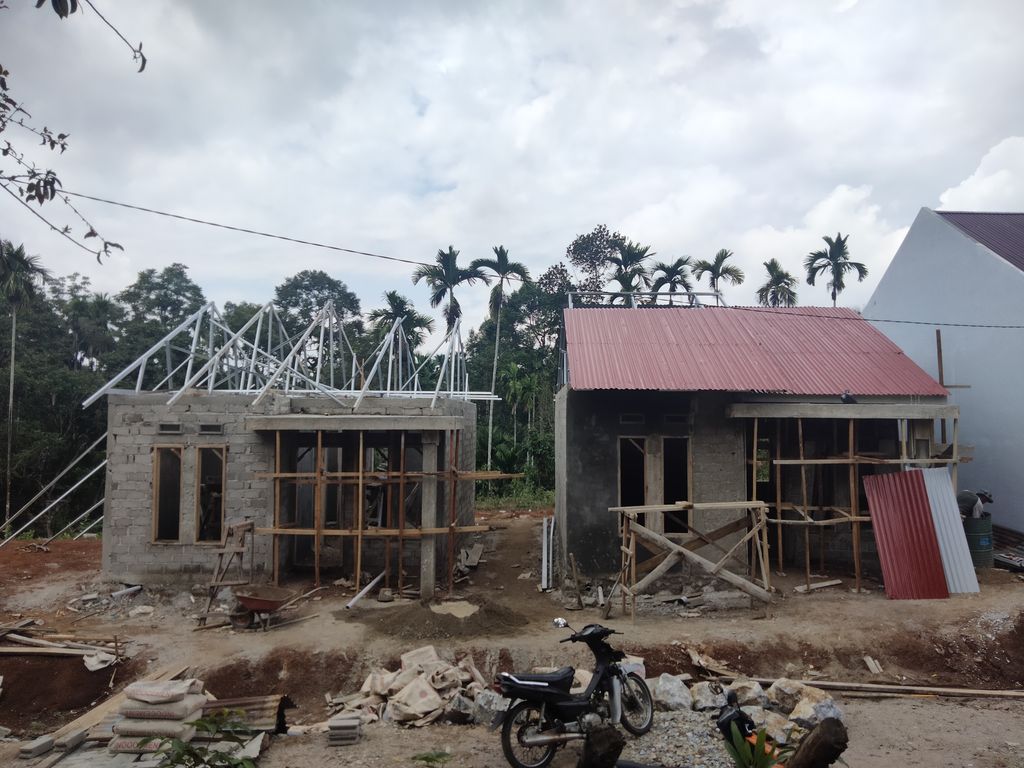 foto posisi tengah perumahan TRANSAD INDAH RESIDENCE