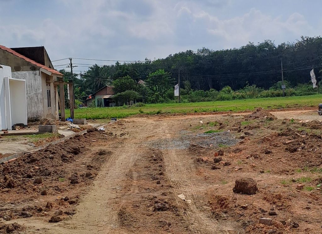 foto posisi tengah perumahan Tiga Permata Residence