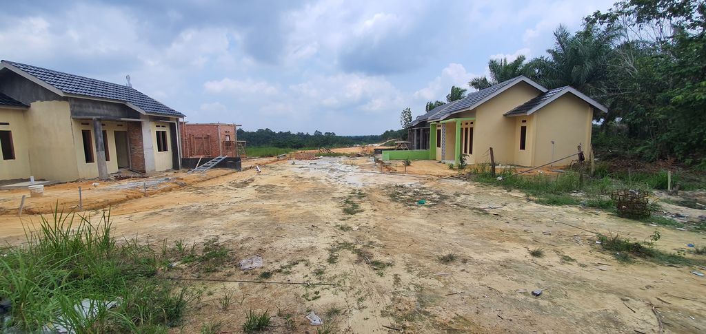 foto posisi tengah perumahan Maronan Green Regency