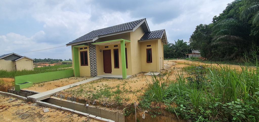 foto contoh rumah perumahan Maronan Green Regency