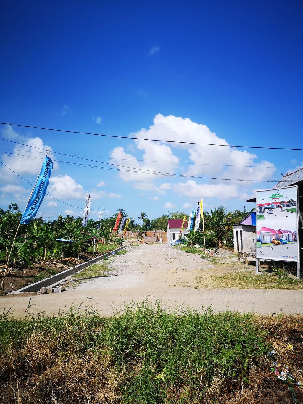 foto gerbang perumahan PERUMAHAN HAMUS RESIDENCE