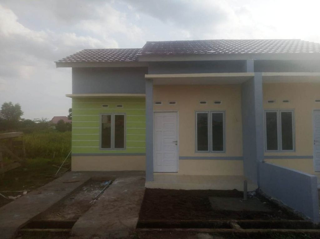 foto tampak rumah tipe 36 Subsidi perumahan Permata Talang Betutu