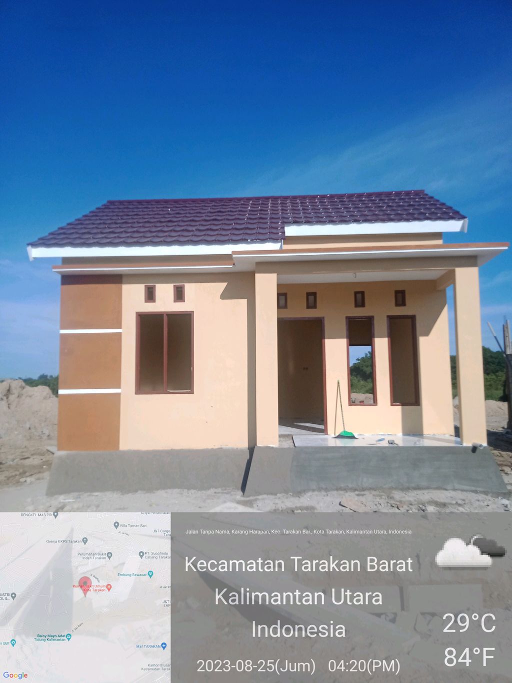 foto contoh rumah perumahan Martika Citra Residence