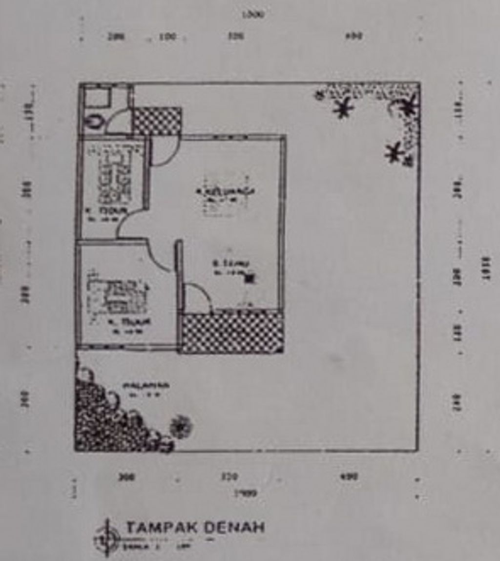 foto denah rumah tipe 36 perumahan RAMBAH RAYA INDAH I