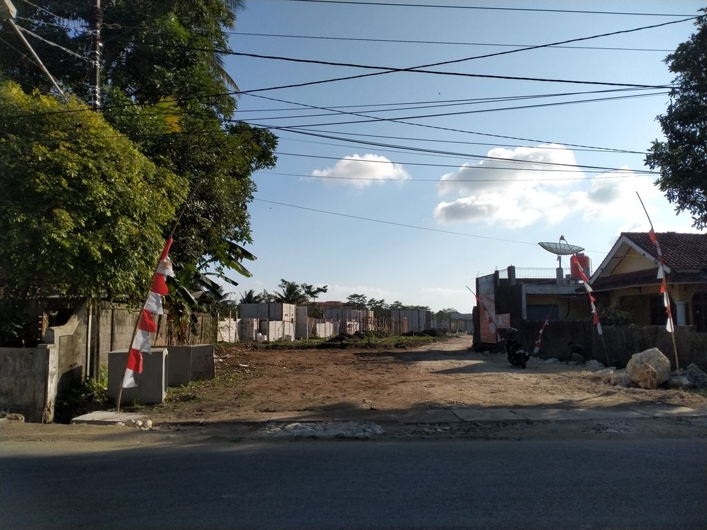 foto gerbang perumahan GREEN VILLAS PANGANDARAN - CLUSTER BANGKIRAI