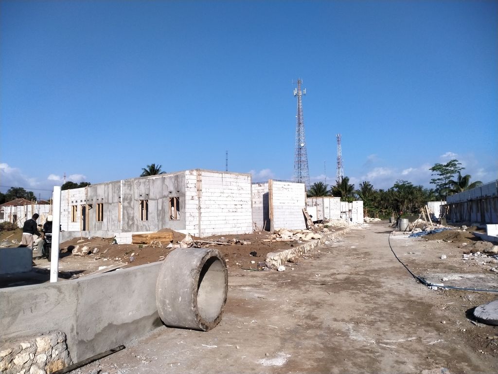 foto posisi tengah perumahan GREEN VILLAS PANGANDARAN - CLUSTER BANGKIRAI