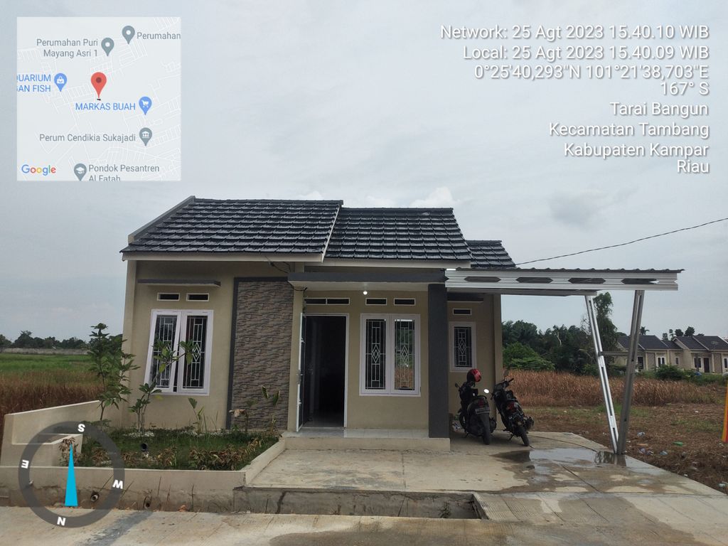 foto contoh rumah perumahan Griya Setia Nusa 3 Tahap 2
