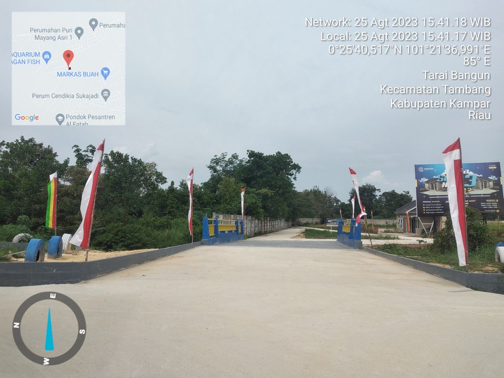foto gerbang perumahan Griya Setia Nusa 3 Tahap 2
