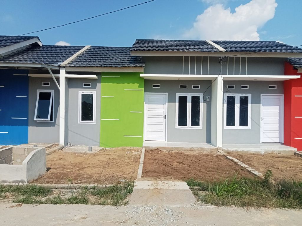 foto tampak rumah tipe 36 NEW perumahan Griya Hasanah II