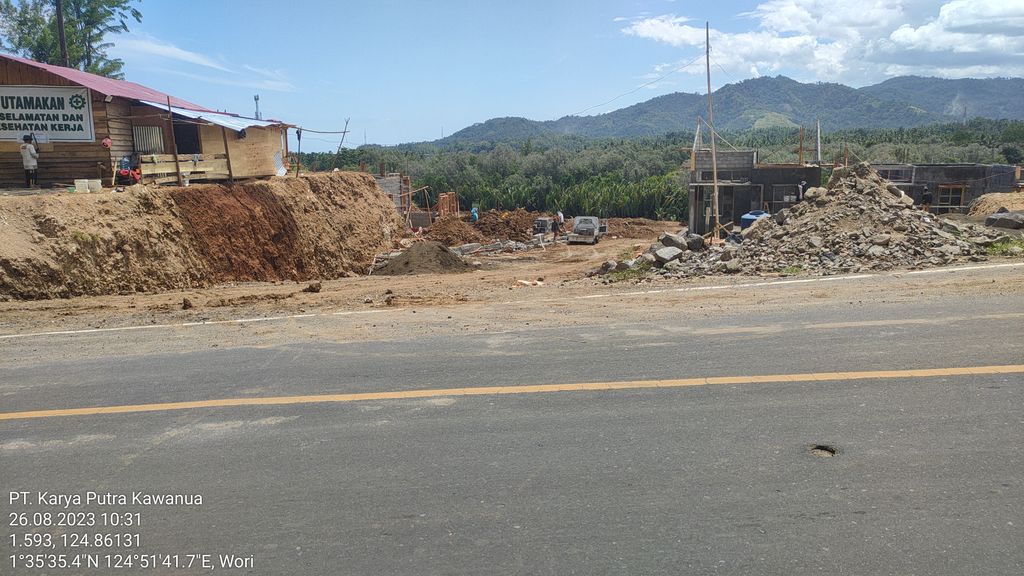 foto gerbang perumahan GRIYATAMA WORI