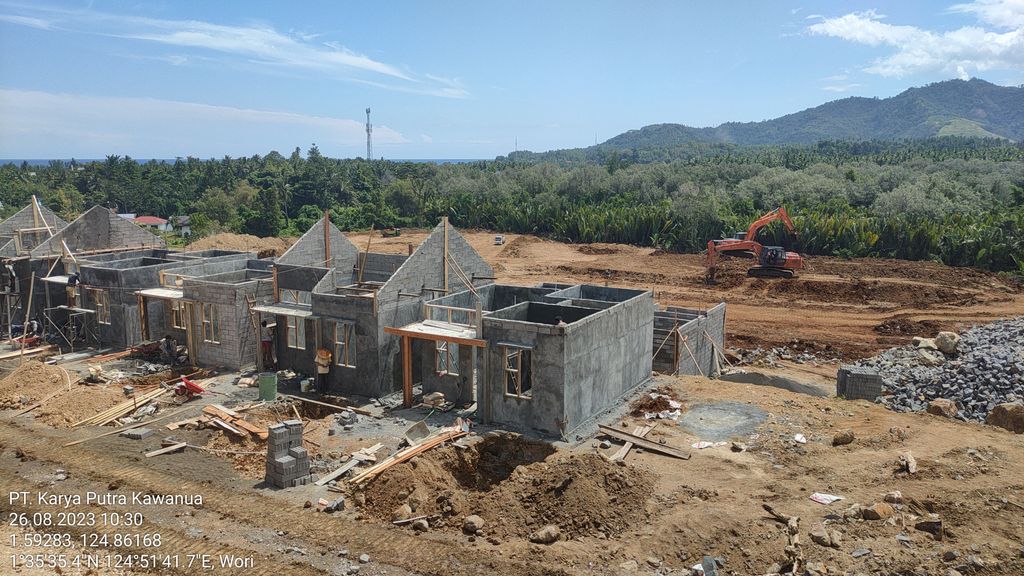 foto posisi tengah perumahan GRIYATAMA WORI