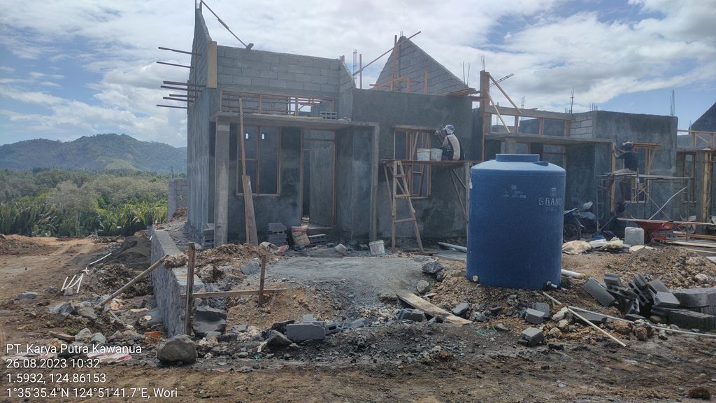 foto contoh rumah perumahan GRIYATAMA WORI
