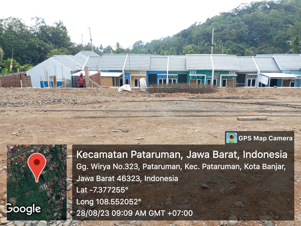 foto posisi tengah perumahan PURWANEGARA ESTATE 2 TAHAP 2