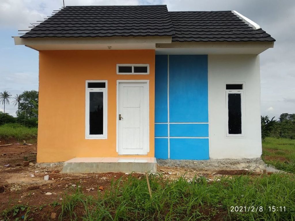 foto tampak rumah tipe 36 Subsidi 2023 perumahan BUKIT INDAH NATAR
