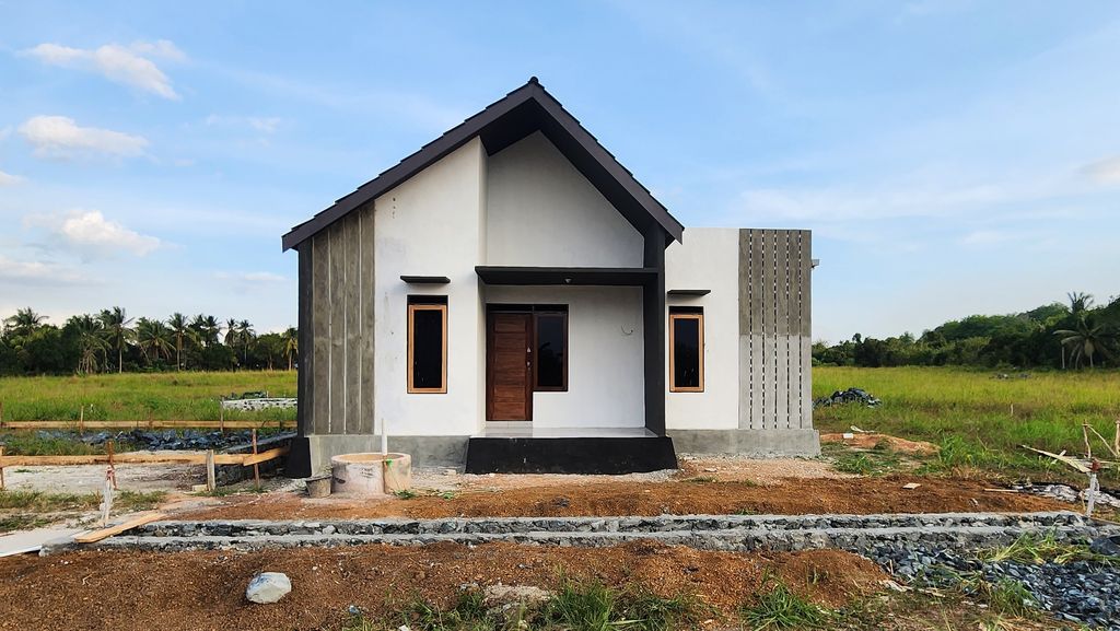 foto tampak rumah tipe 36 perumahan GRAND NUSA INDAH