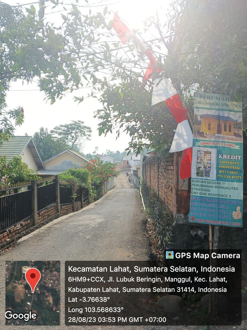 foto gerbang perumahan ORY DIVA RESIDENCE 3