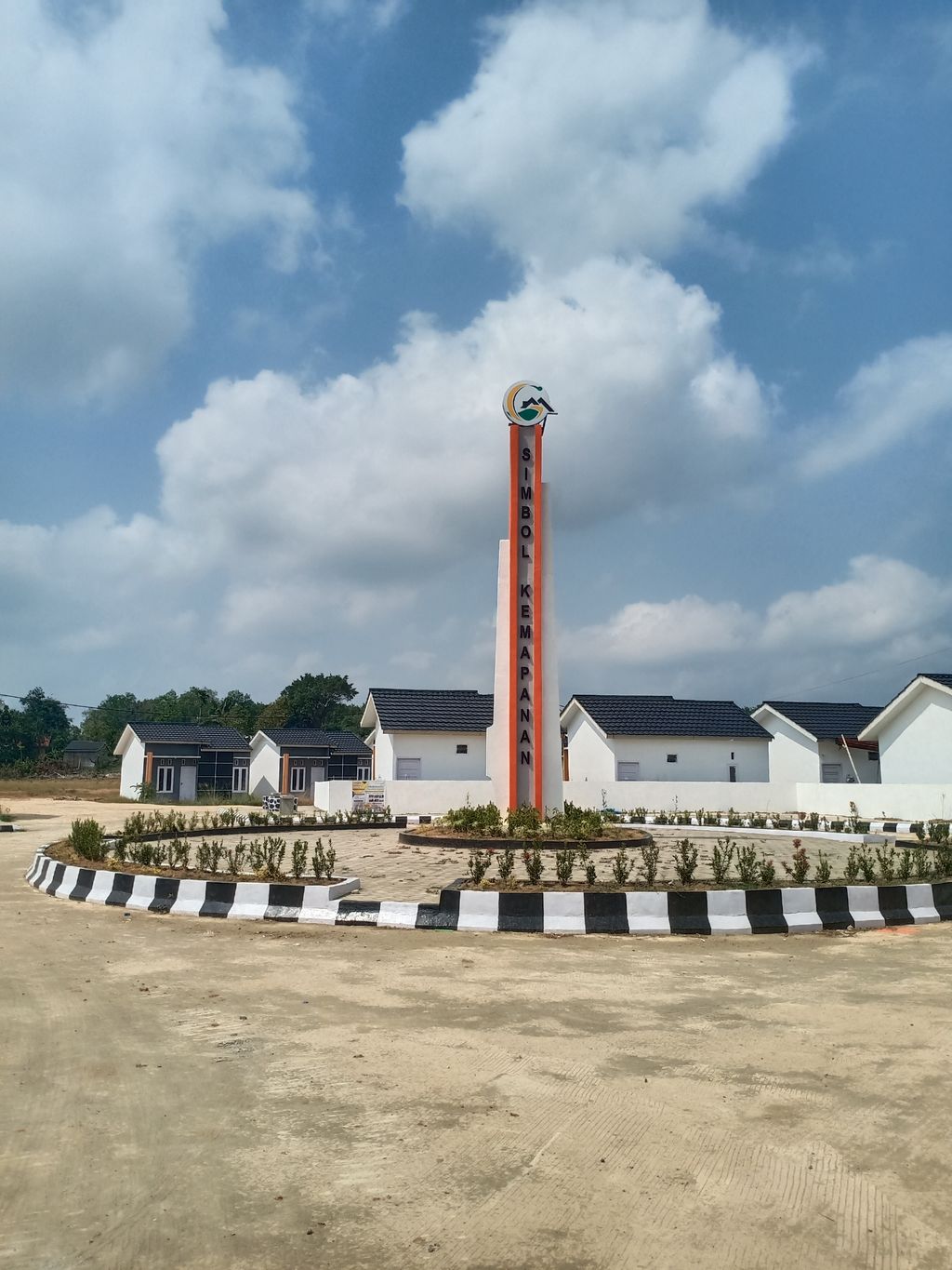 foto posisi tengah perumahan GRAND CITRA MANDIRI 2 TAHAP 5